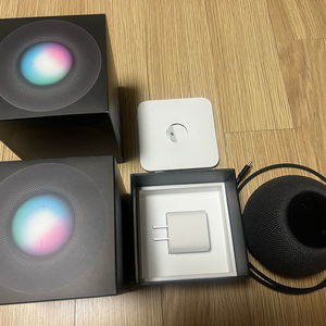애플 홈팟 미니 블랙 2개 일괄