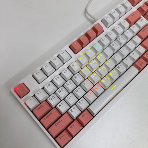 [이벤트]앱코해커 K669 딸기라떼 키보드 마우스 헤드셋 스피커 사운드바