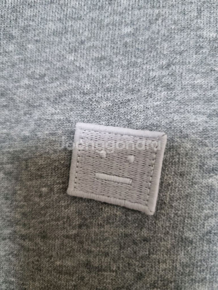 아크네스튜디오 페이스 후드티 그레이L사이즈--1