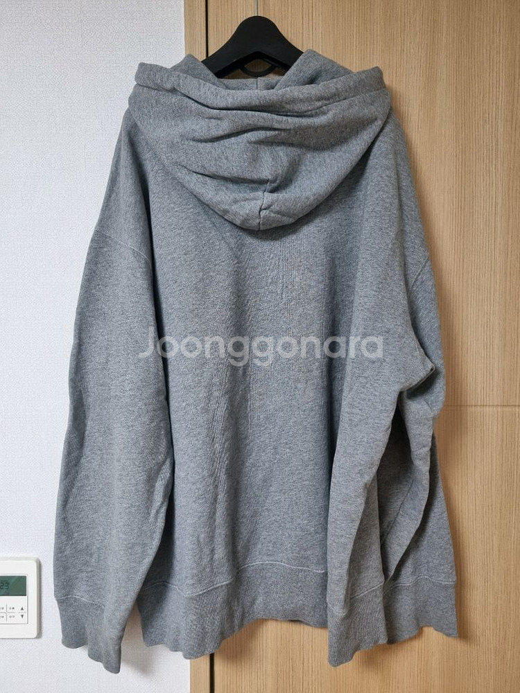 아크네스튜디오 페이스 후드티 그레이L사이즈--2