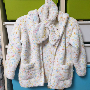 후드집업 과 목도리 세트