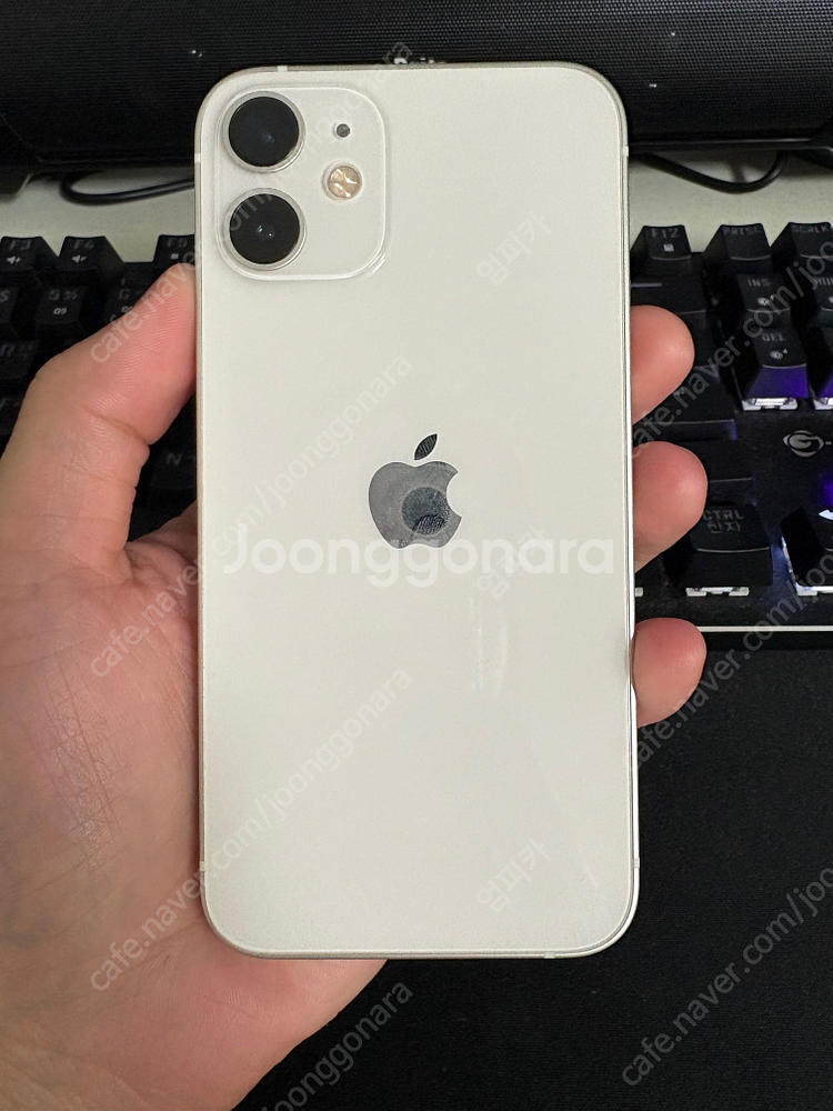 아이폰 12미니 128GB 화이트--2