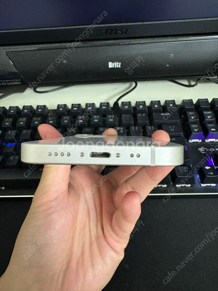 아이폰 12미니 128GB 화이트--1