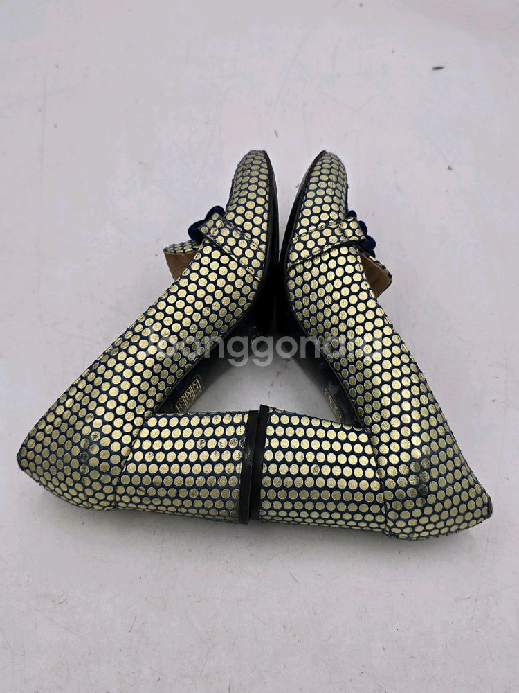 리치오안나 도트 패턴 로퍼 펌프스230~235(36)--2