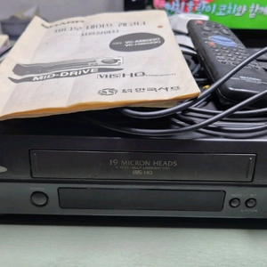 샤프 비디오 플레이어 풀셋 vc-a580 판매