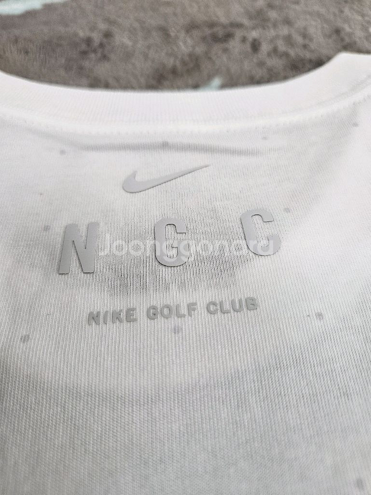 [해외M] 나이키 골프 클럽 컬렉션 티셔츠 화이트새제품--6
