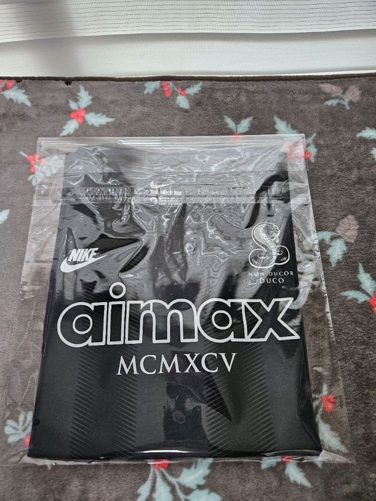 [해외M]나이키 에어맥스95 크루OG 울트라블랙 티셔츠--4