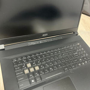 MSI 게이밍 노트북 17인치 , 캐드,BIM 가능