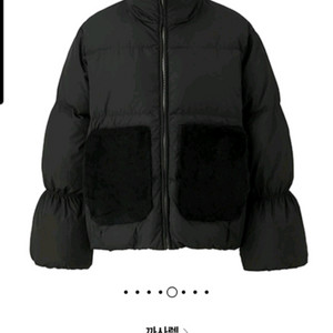 까사렐 블랙패딩점퍼