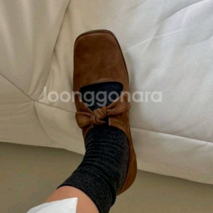 쌀롱드쥬 앳앳앳 salondeju atatat 루디 매듭 플랫 38