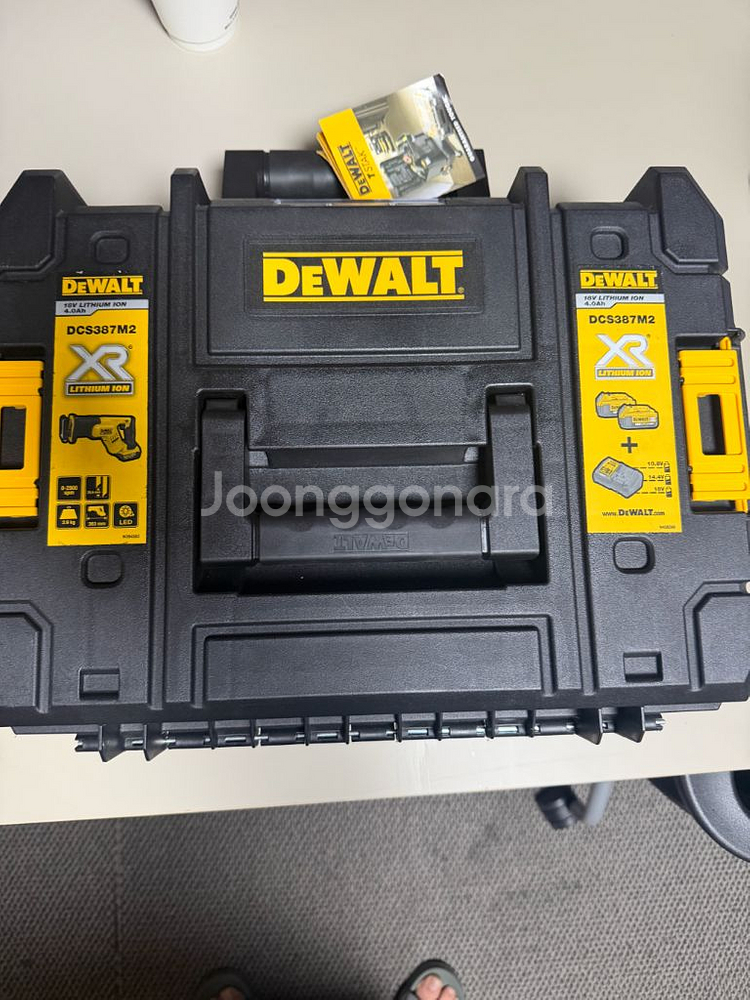 디월트 DCS387 무선 콘크리트 절단기 세트--2