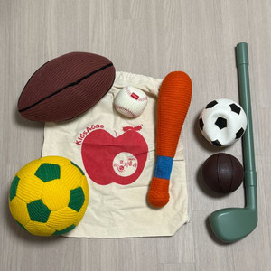 키즈에이원 장난감 공+배트 세트