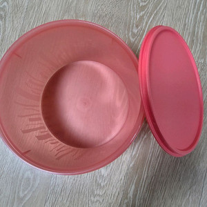 타파웨어 원형 밀폐용기2.5L