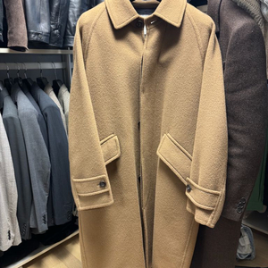 타임옴므 22FW 캐시미어블렌드 발마칸 카멜95