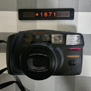 삼성캐녹스 퍼지줌 1050 필름카메라