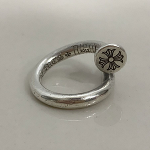 [US 4] 크롬하츠 플랫 네일링 못반지