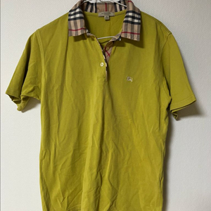 버버리 라임 여성용 카라티 L