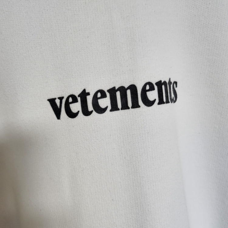 S 베트멍 화이트 로고 오버핏 후드티 SS20TR311 이미지