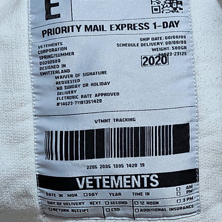 S 베트멍 화이트 로고 오버핏 후드티 SS20TR311 이미지