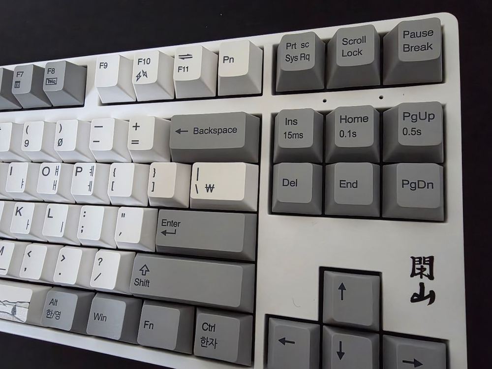 덱 한산 커스텀 청축--2