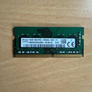 하이닉스 DDR4 16GB 메모리 노트북용