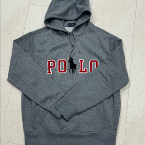 폴로 랄프로렌 빅포니 후드티 그레이 M