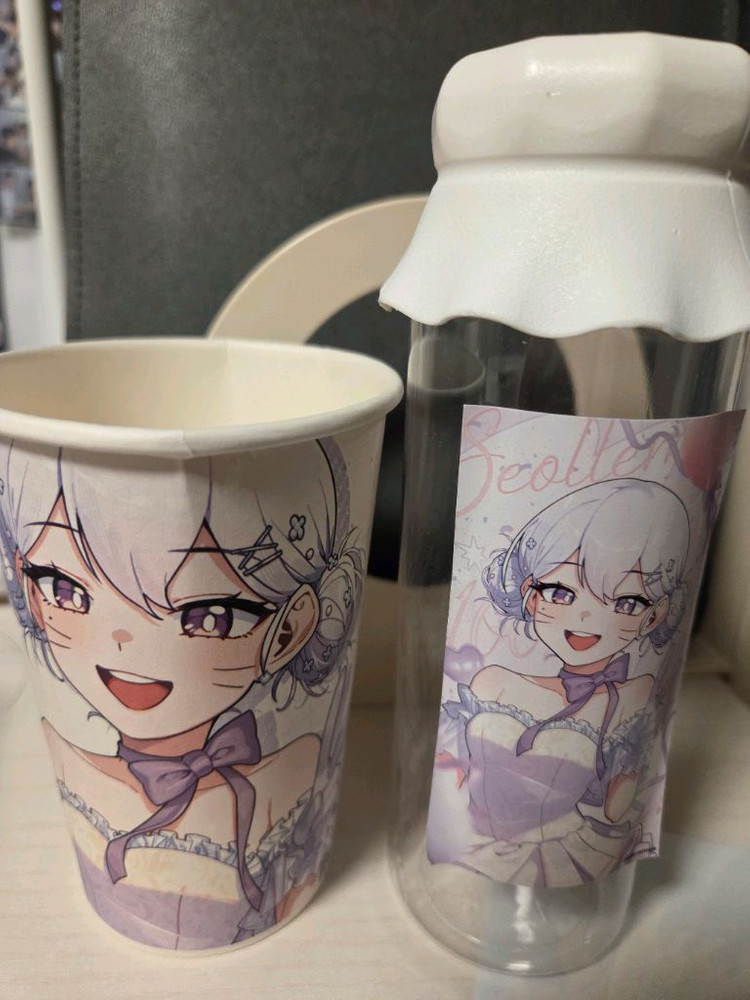 설백 포토카드+생일파티 굿즈--1