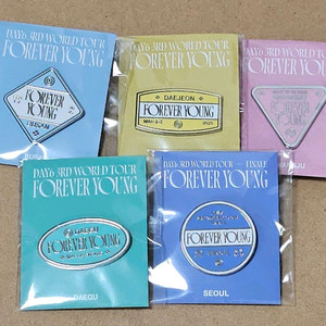 [원가이하] 데이식스 포에버영 전국투어 뱃지 일괄