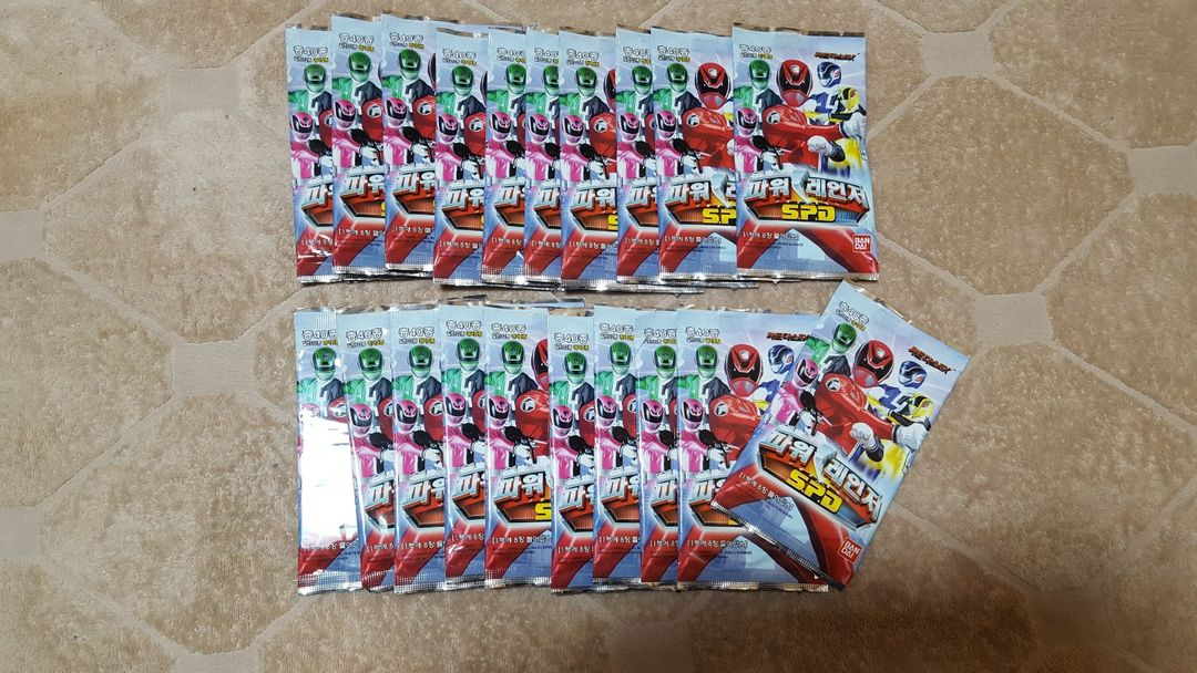 고전카드 (가면라이더, 파워레인저, 건담,디지몬스타터)--1