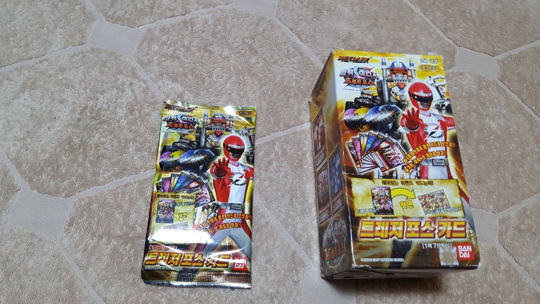 고전카드 (가면라이더, 파워레인저, 건담,디지몬스타터)--5