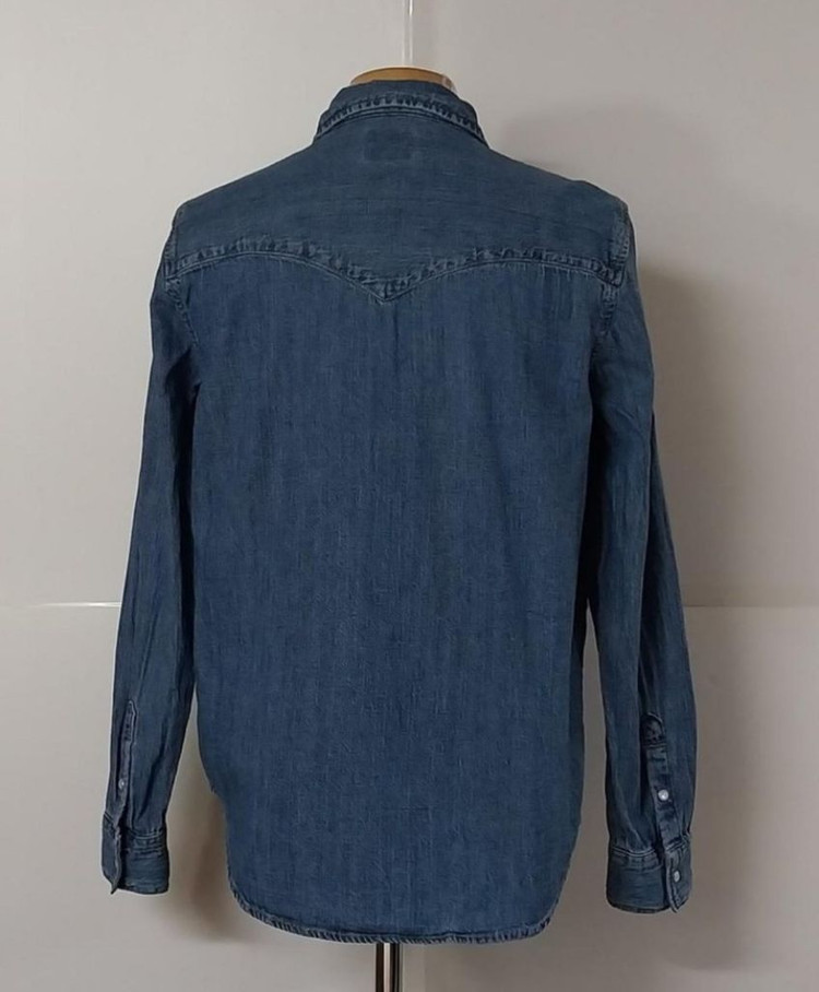 95)리바이스 레드탭 데님 청남방셔츠--2