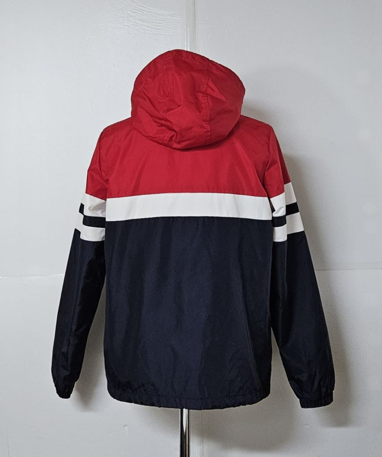 66)휠라 바람막이 방수 후드 아노락--2