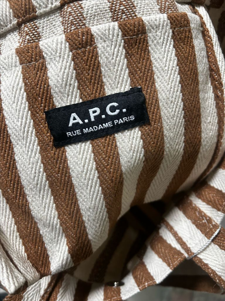 A.P.C스트라이프가방. 아페쎄가방,아페쎄에코백 이미지