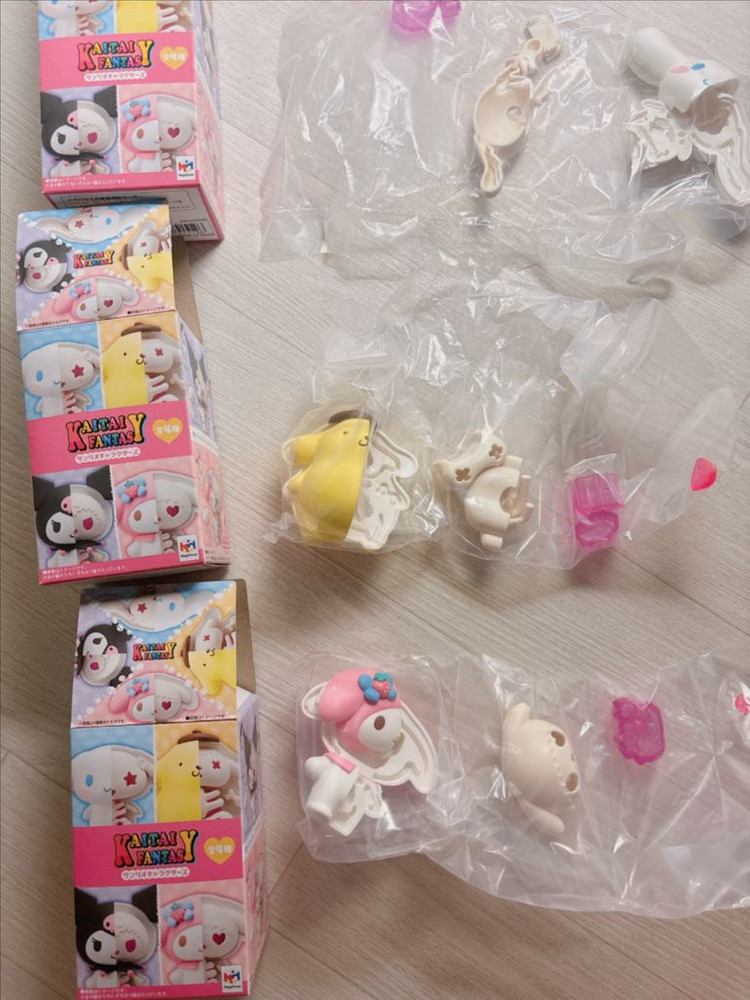 산리오 피규어 키티 마이멜로디 카이타이1탄 양도--1