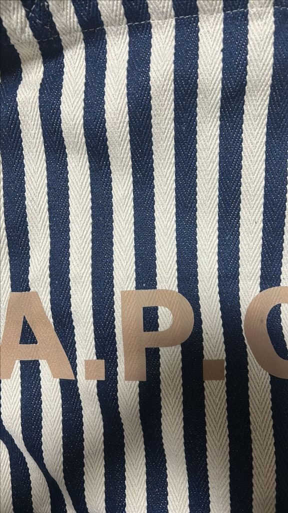 아페쎄 스트라이프백, 아페쎄에코백,A.P.C컨버스백 이미지