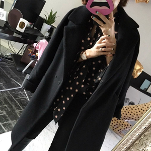 임블리 램스울 블랙코트