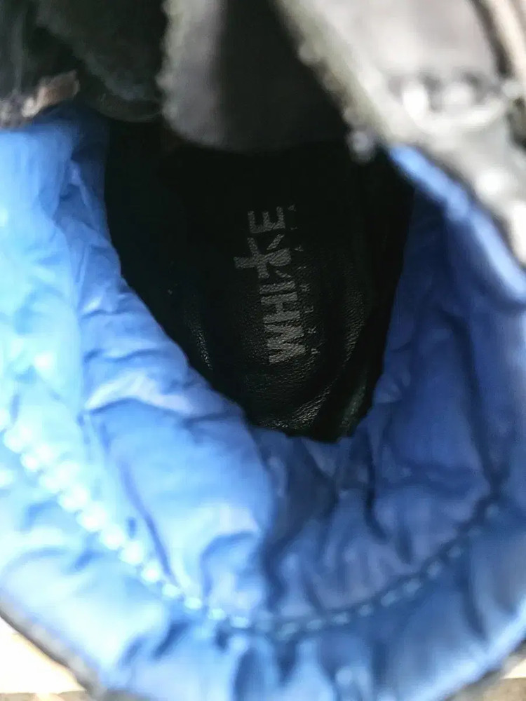 40) 프리미아타 화이트 블랙 가죽 워커 부츠 브루스 352 이미지