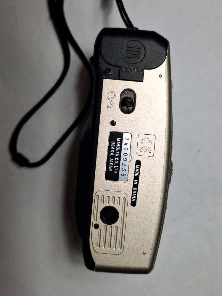 미놀타 AF35 Big Finder 필름카메라 빈티지 레트로 로모 앤틱 y2k 일본 감성 필카 촬영 사진--3