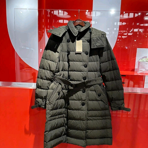 버버리 여성 롱패딩-알러데일패딩