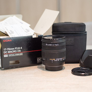 니콘F) Sigma 17-70mm F2.8-4(신형) OS렌즈