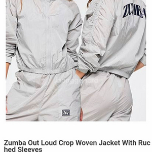 줌바웨어 크롭자켓