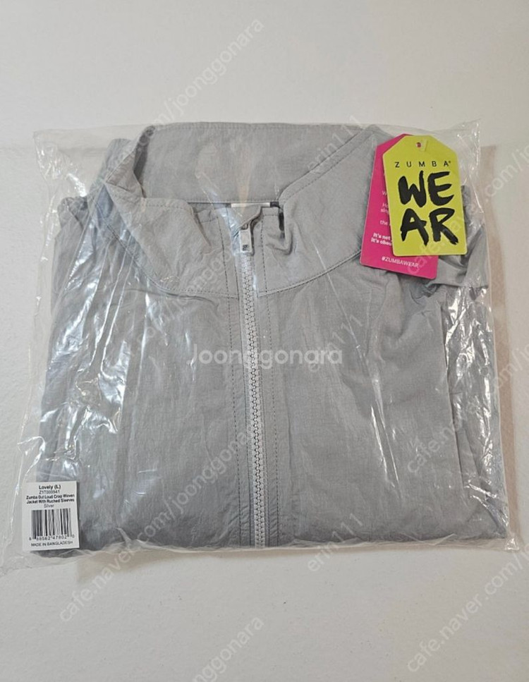 줌바웨어 크롭자켓--1