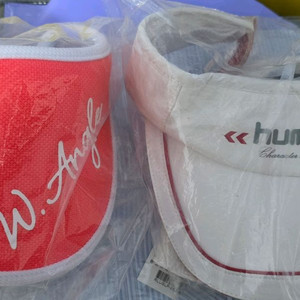 [새상품] 여성용 썬캡 모자 2개 일괄 이미지