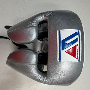 위닝 t 헤드기어 실버 커스텀