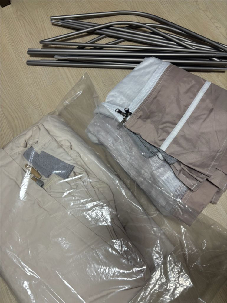 바이맘 난방텐트 + 모기장 세트(퀸사이즈)--1