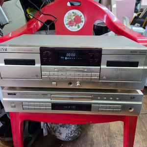 인켈CD플레이어 카세트테크 2대일괄