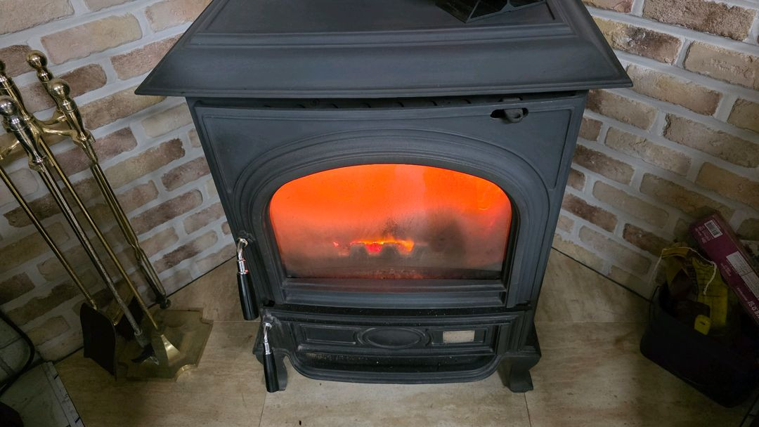 주물벽난로 중고 이미지