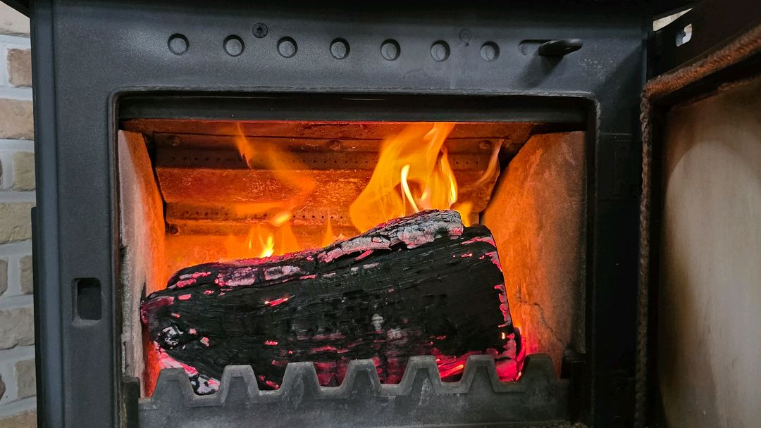 주물벽난로 중고 이미지