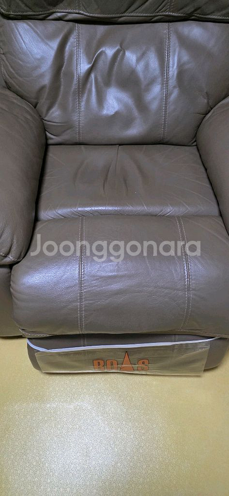 가죽 리클라이너 의자--2