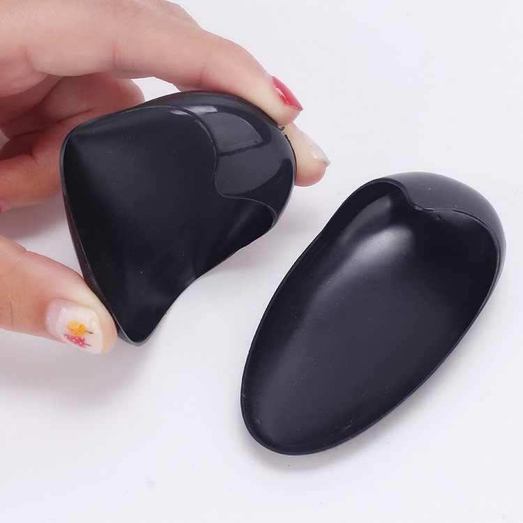 새 2개 검정색 염색용 이어캡 귀마개 귀덮개 파마 셀프 미용--4